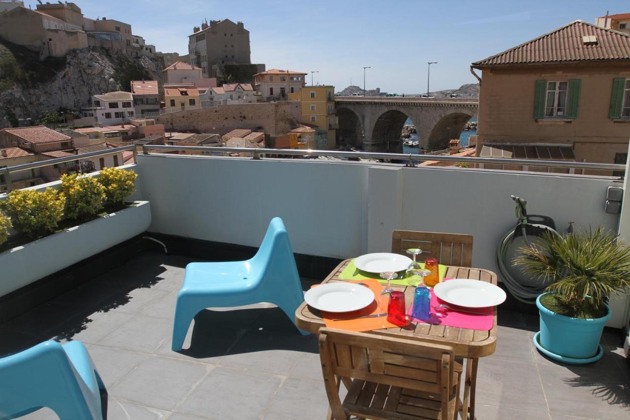 Апартаменты La Terrasse Du Pecheur Марсель Экстерьер фото