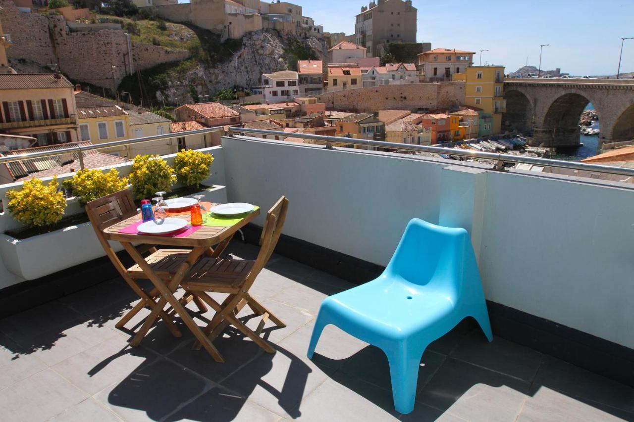 Апартаменты La Terrasse Du Pecheur Марсель Экстерьер фото